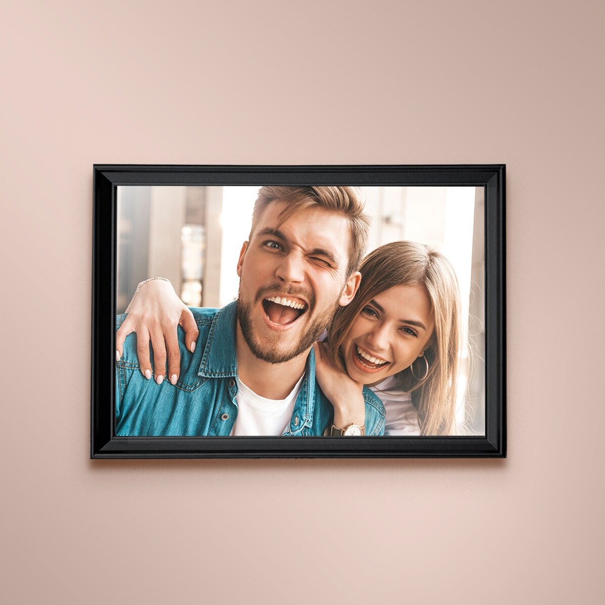 Ramă foto personalizată cu o poză -  A4 landscape