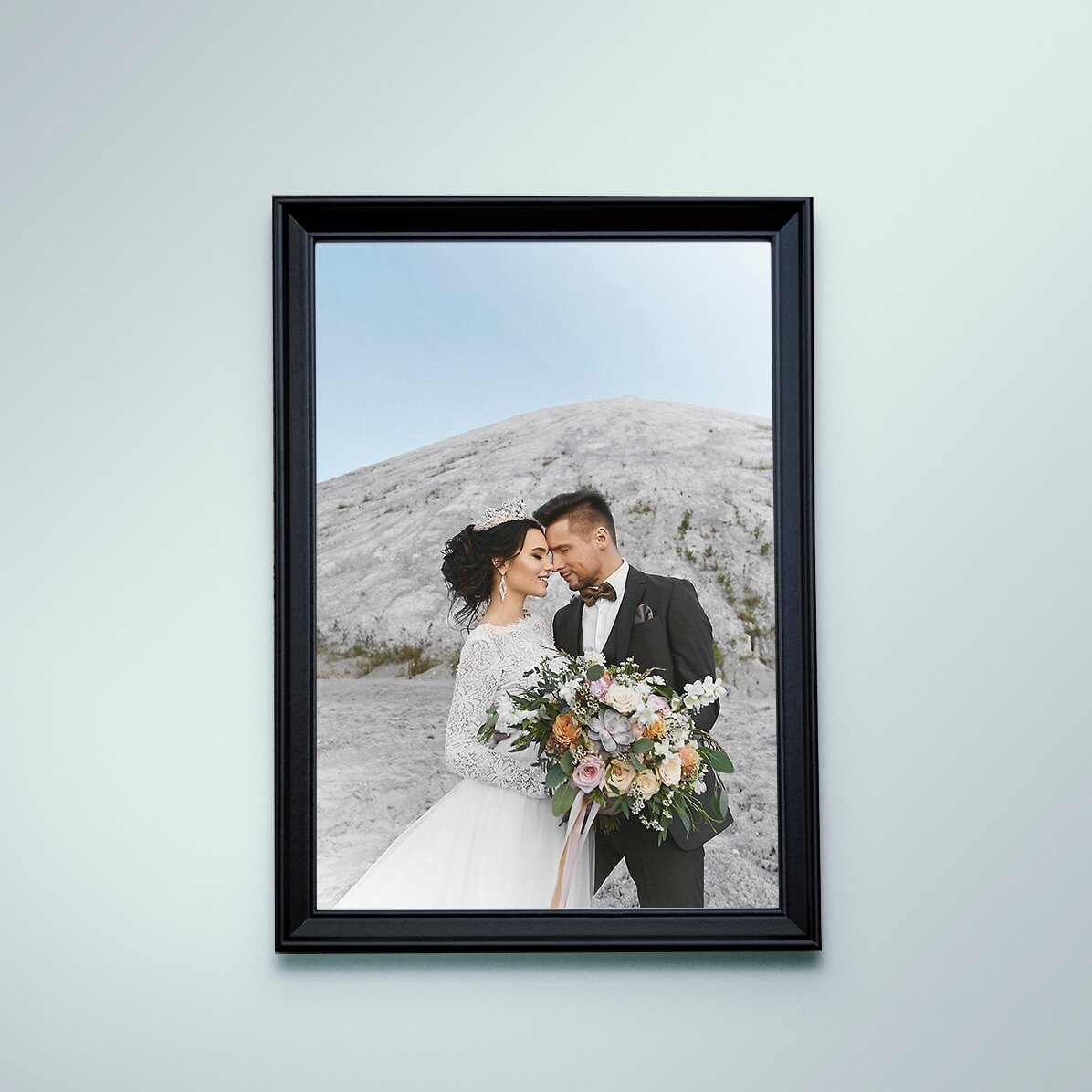 Ramă foto personalizată cu o poză -  A4 portret  