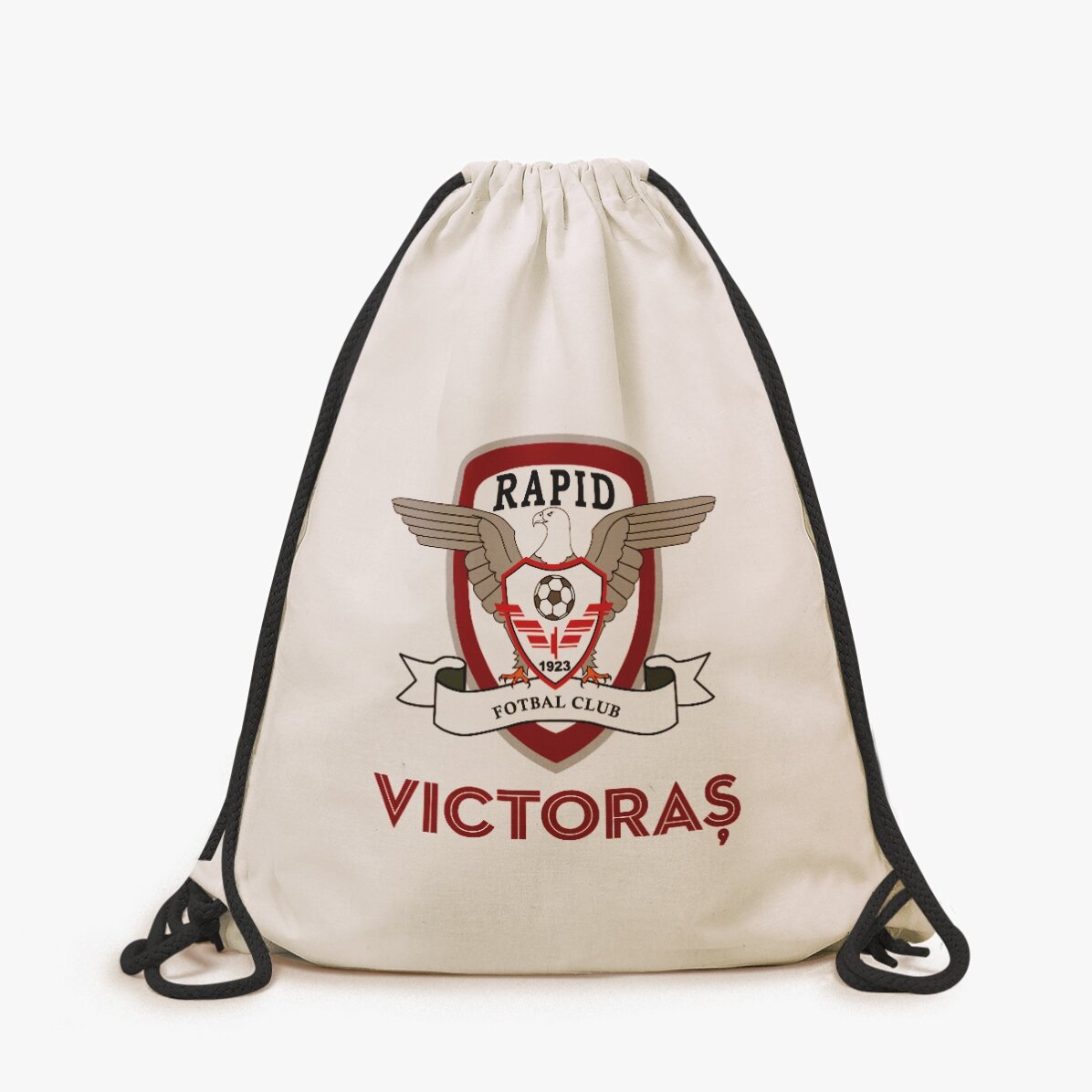 Rucsac FC Rapid personalizat cu nume 