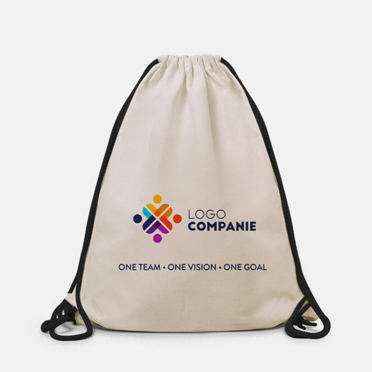 Rucsac personalizat cu logo și text