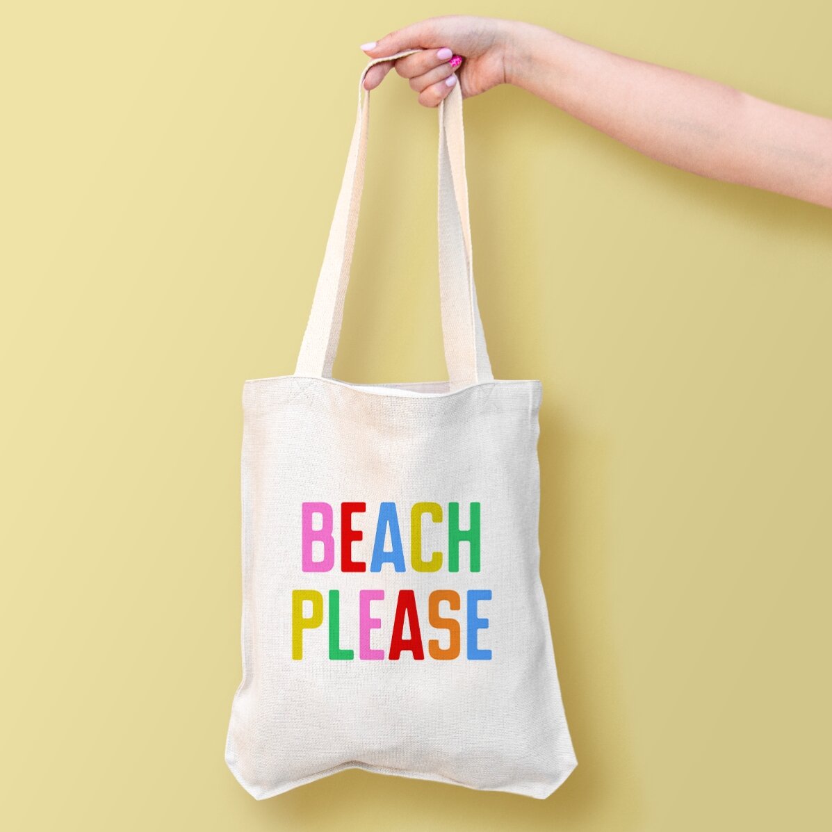 Sacoșă personalizată - Beach please