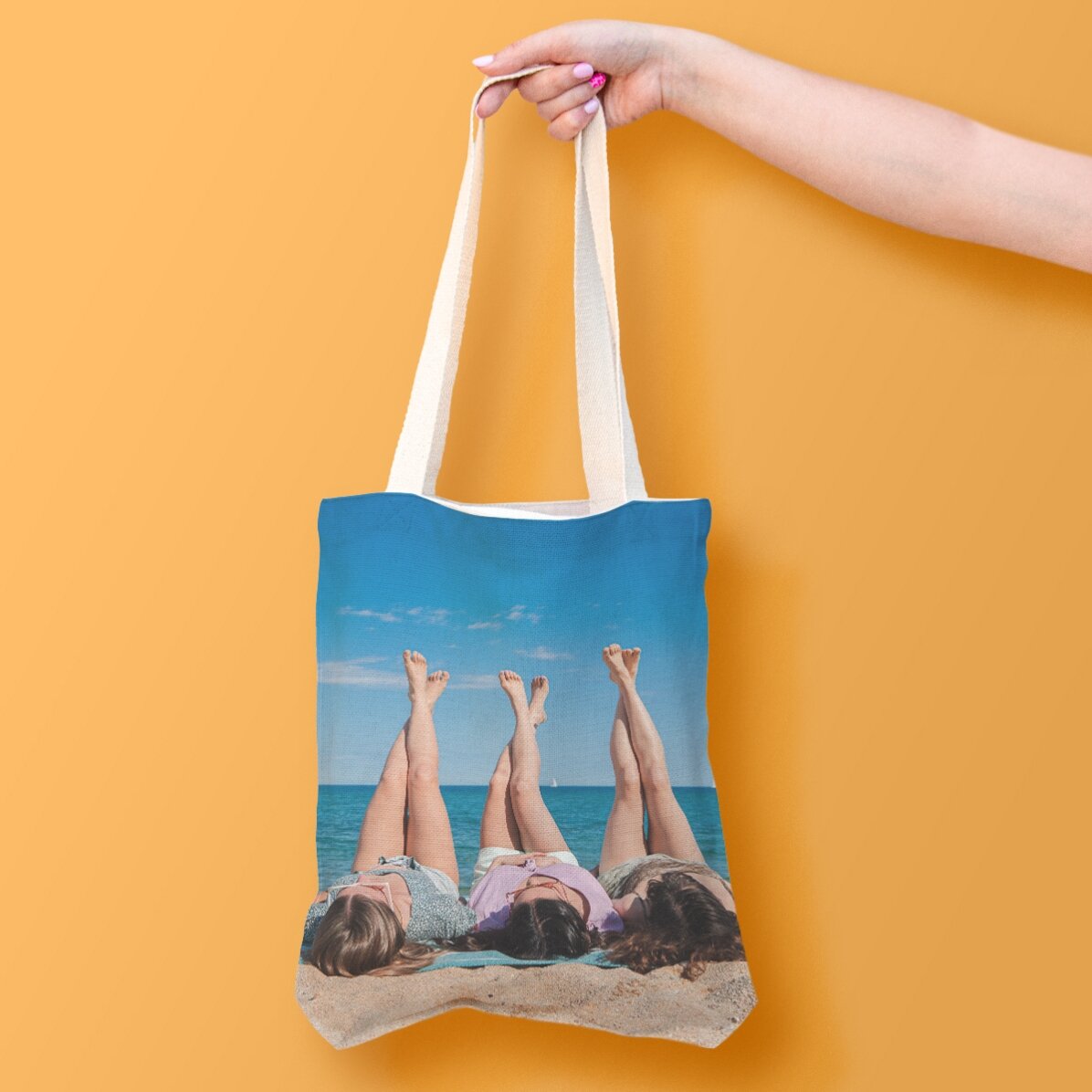 Sacoșă personalizată cu o poză