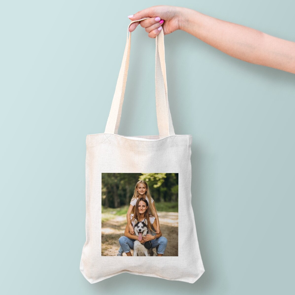 Sacoșă personalizată cu poză