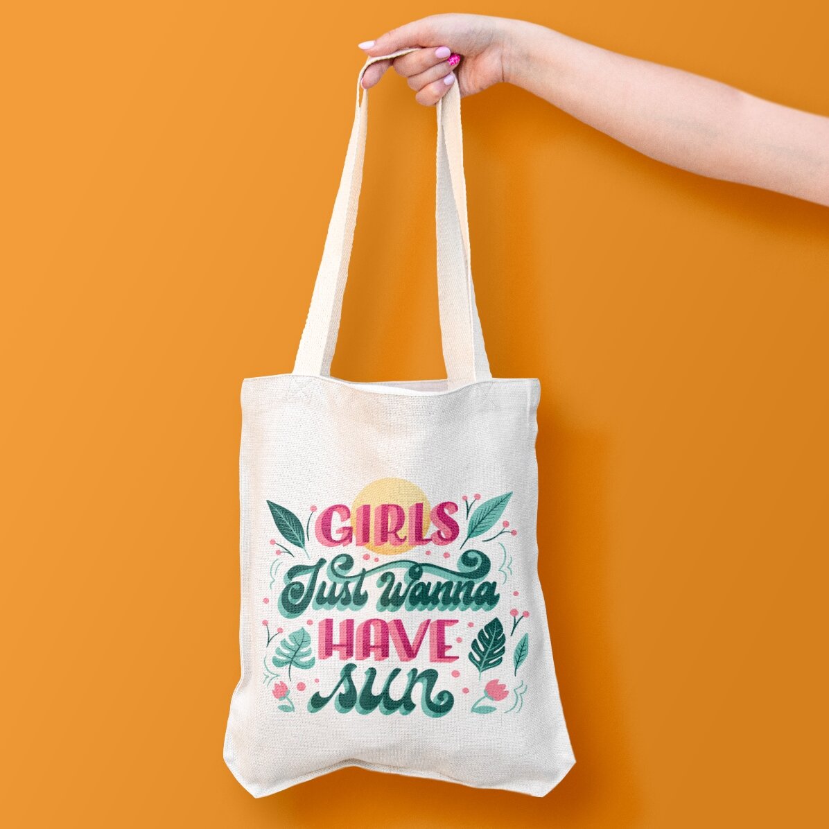 Sacoșă personalizată - Girls just wanna...