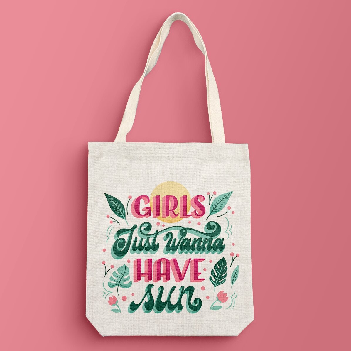 Sacoșă personalizată - Girls just wanna...