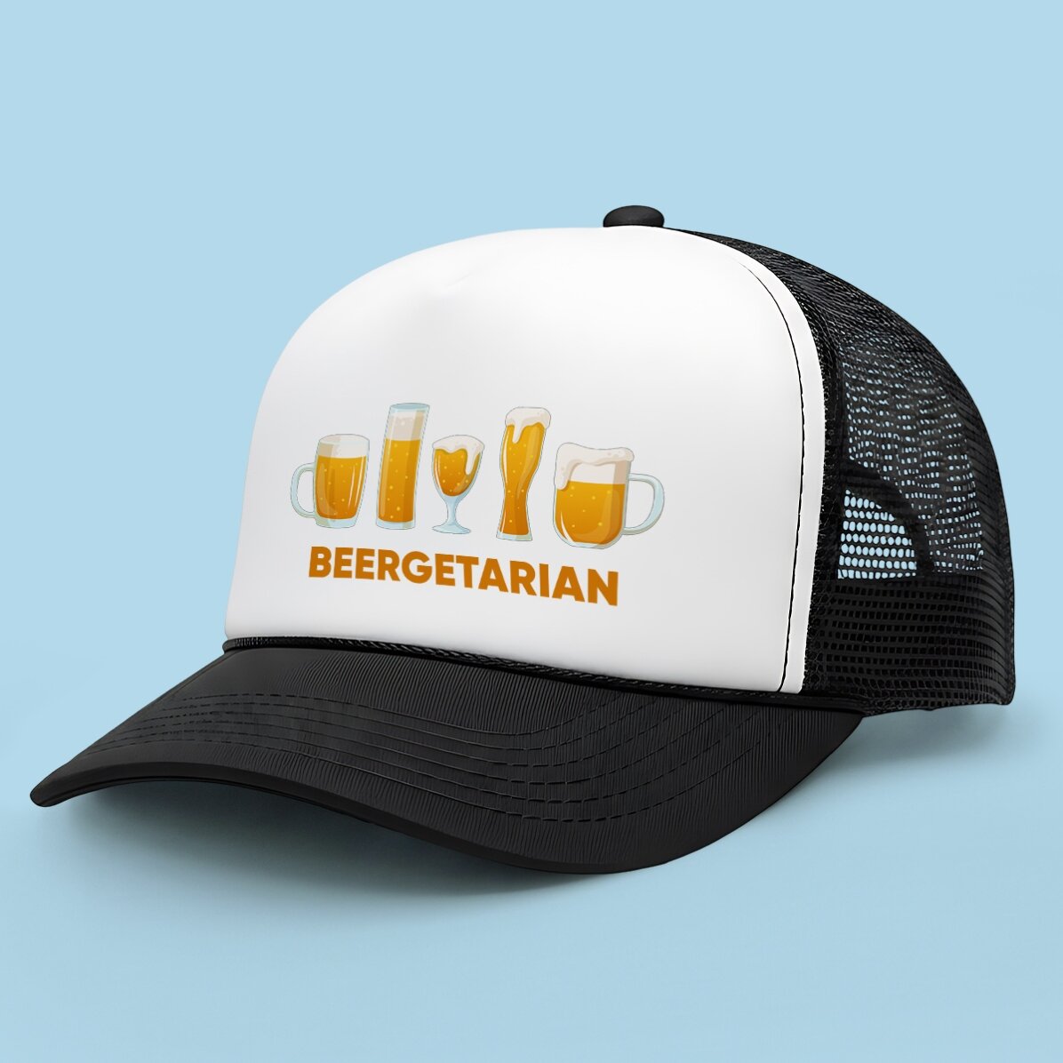 Персонализирана шапка с надпис – Beergetarian