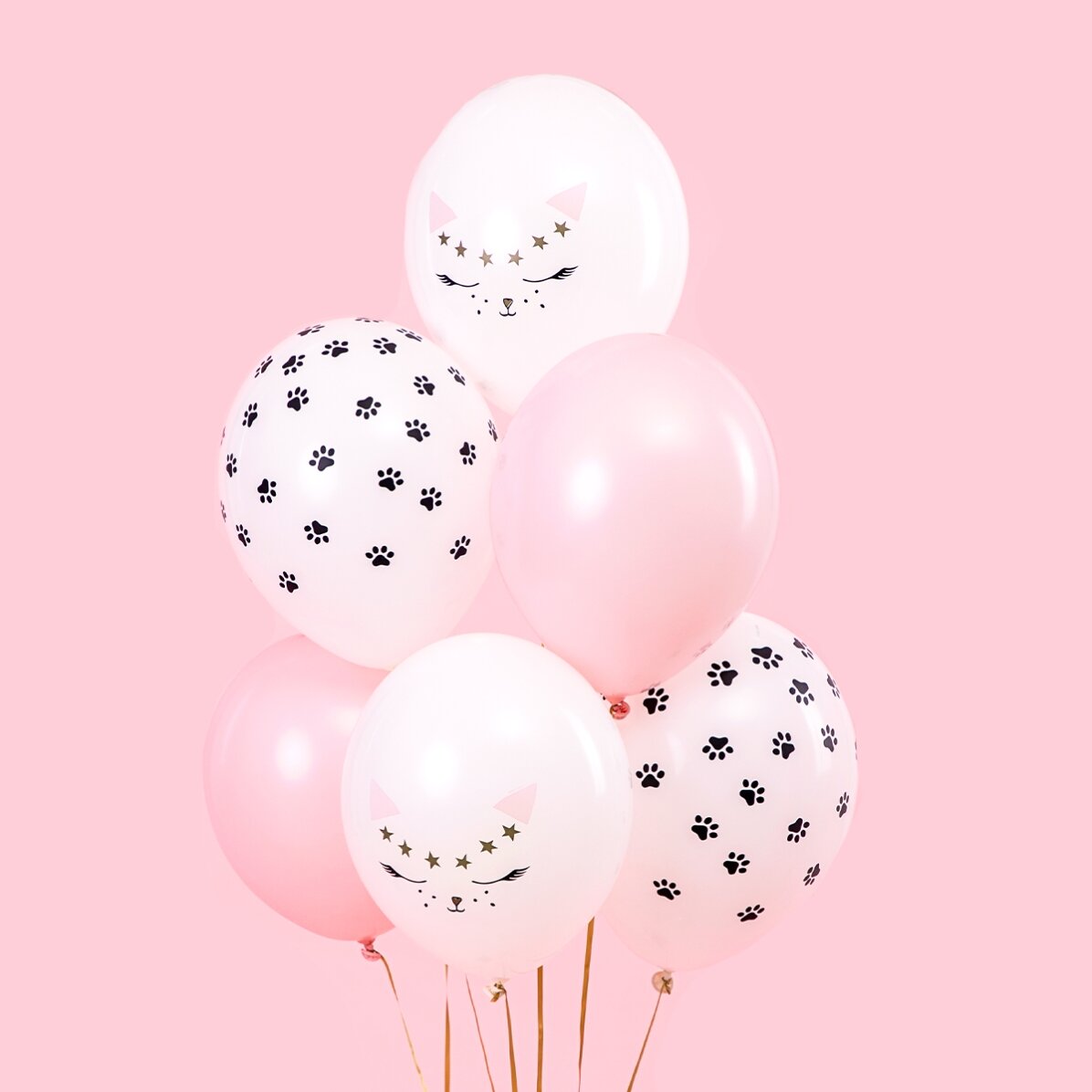 Set 6 baloane mix - Pisicuțe