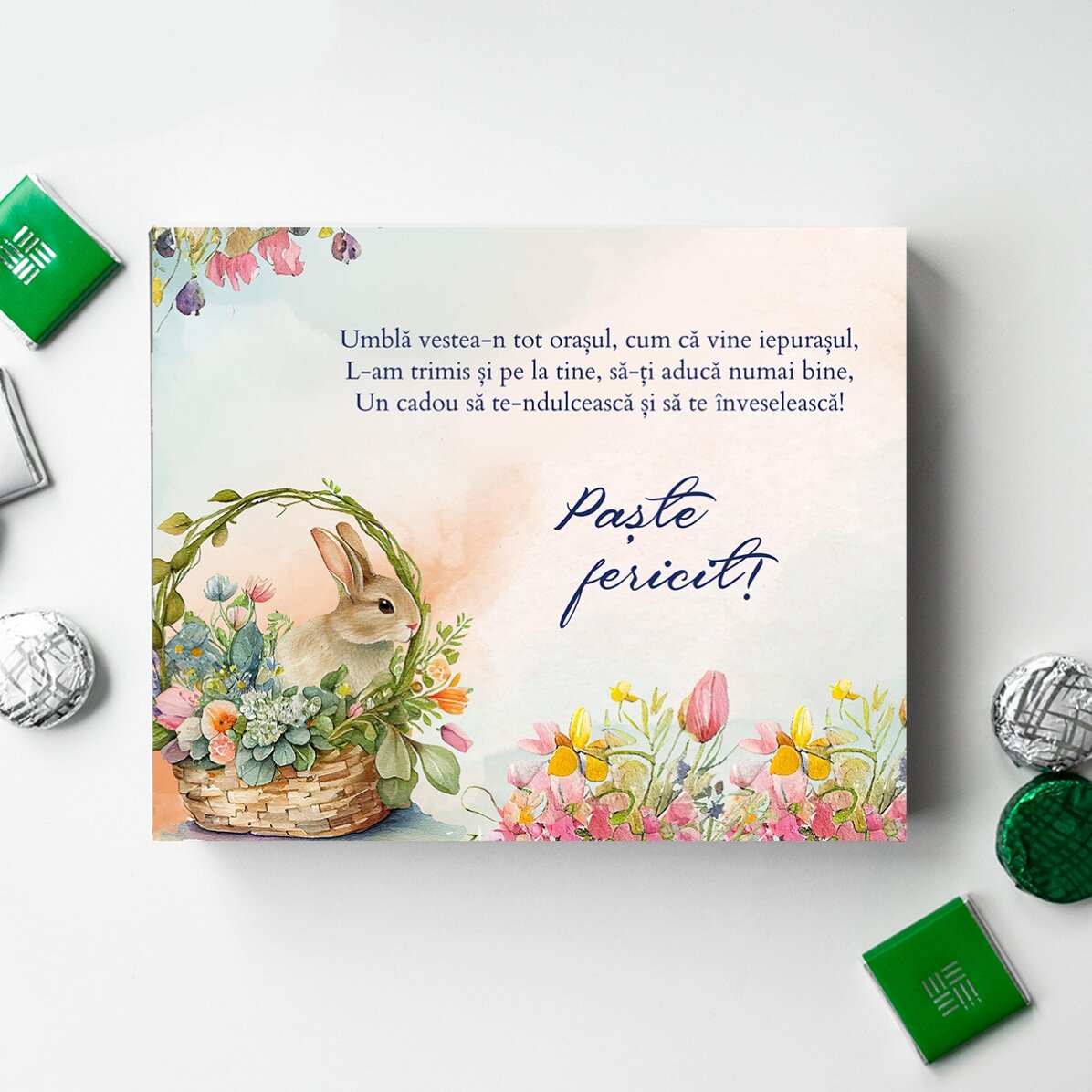 Персонализиран корпоративен подаръчен комплект с лого - Весела Великден