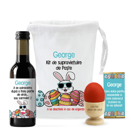 Подаръчен комплект – Комплект за оцеляване за Великден