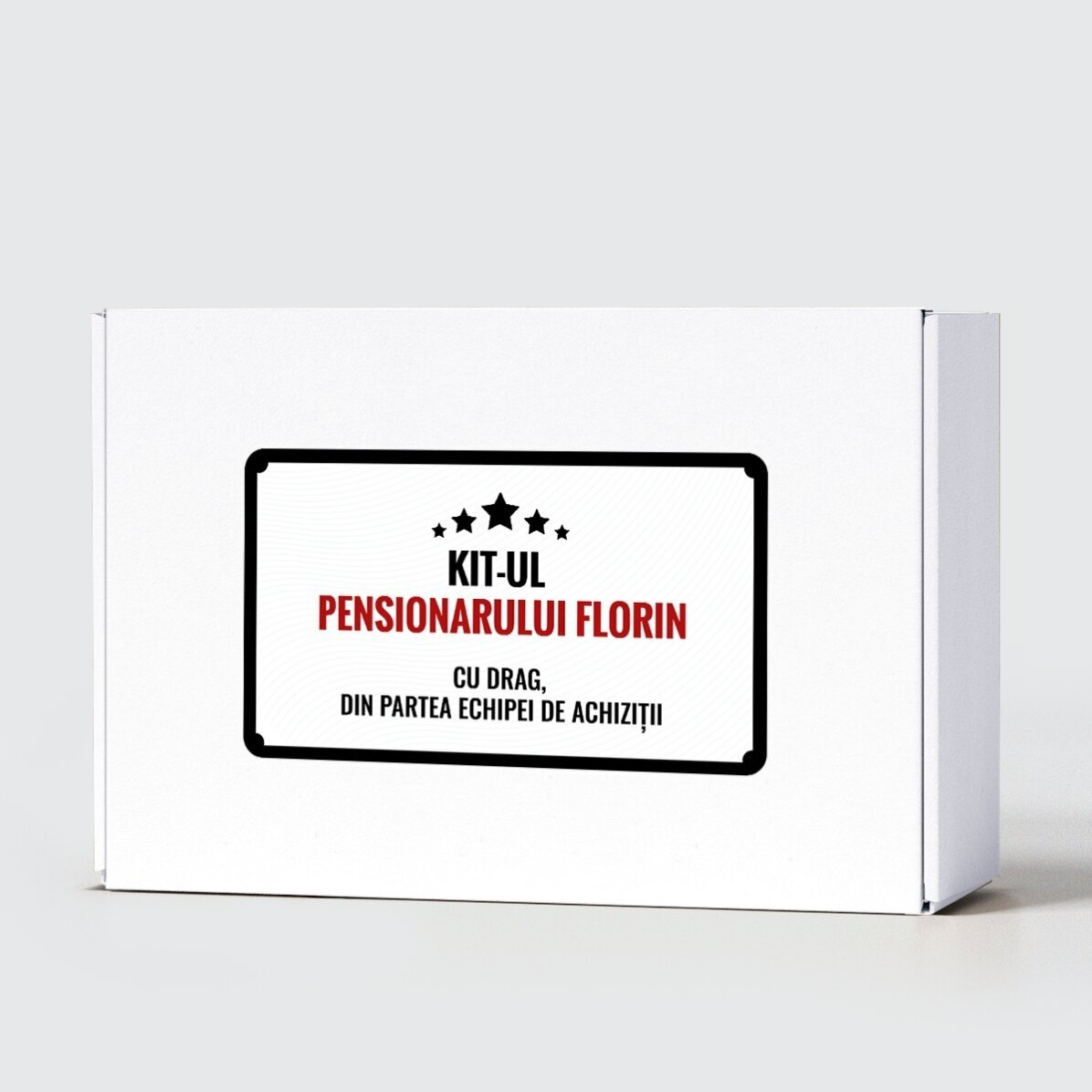 Персонализиран подаръчен комплект – Легендата се пенсионира