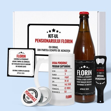 Персонализиран подаръчен комплект – Легендата се пенсионира