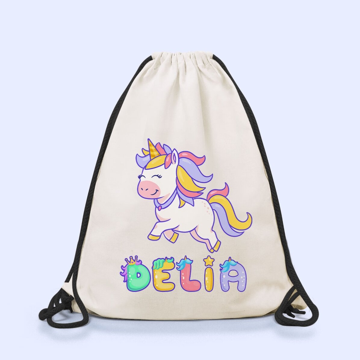 Персонализиран комплект за детска градина или училище – Еднорог