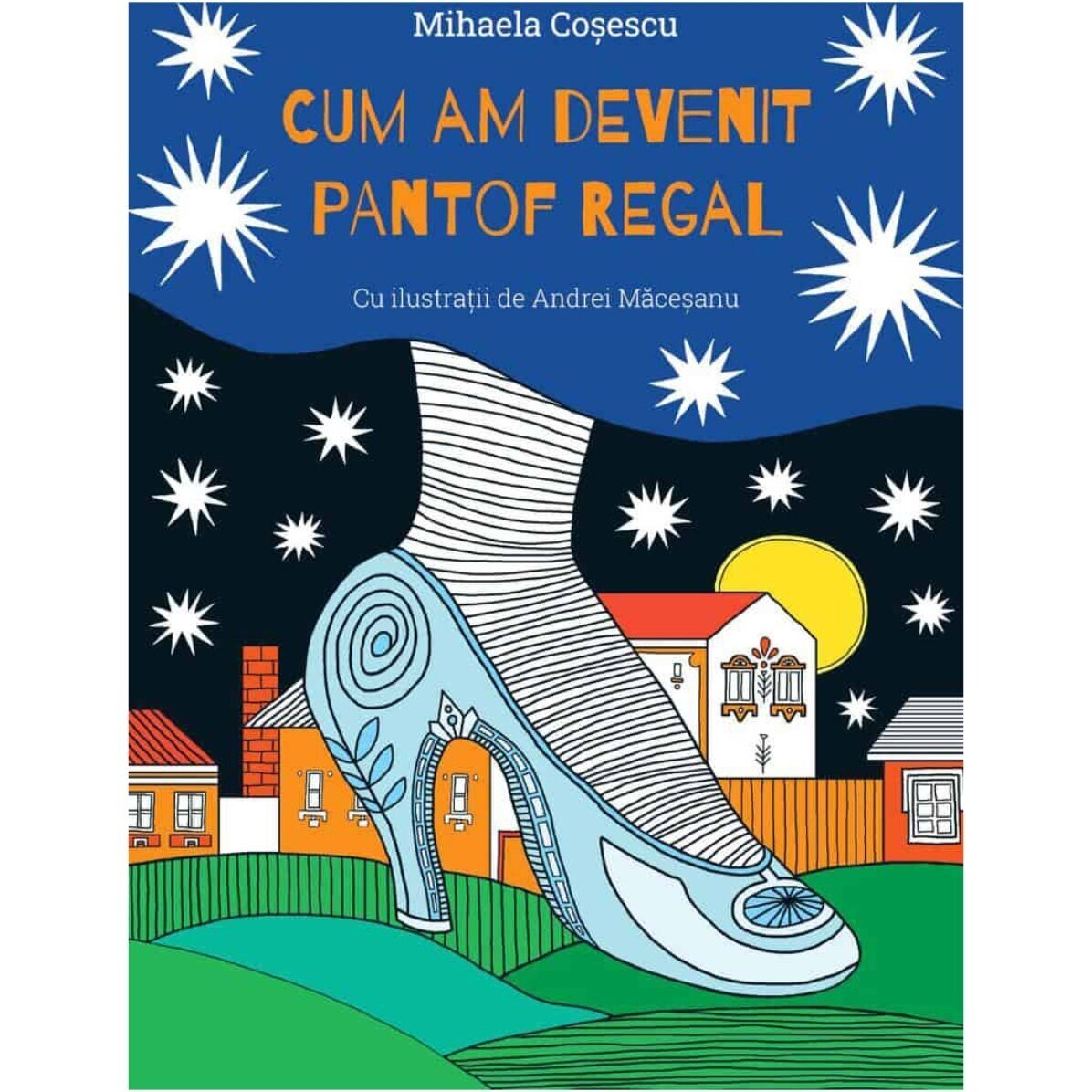 Set cană pentru copii personalizată și cartea Cum am devenit pantof regal