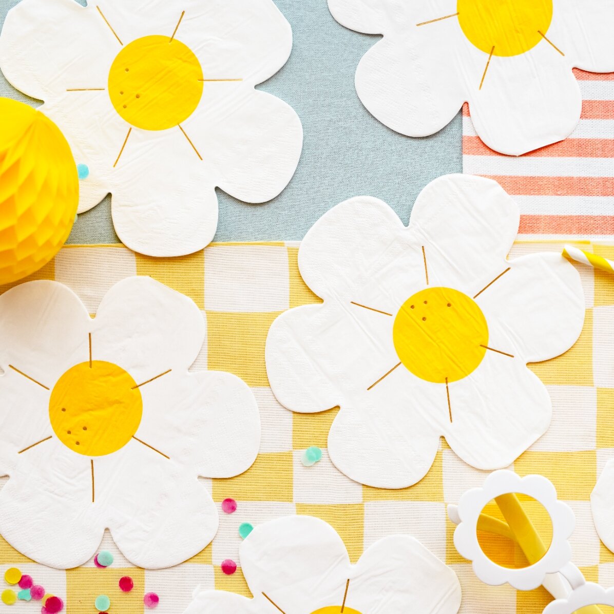 Set 12 șervețele decorative - Margarete