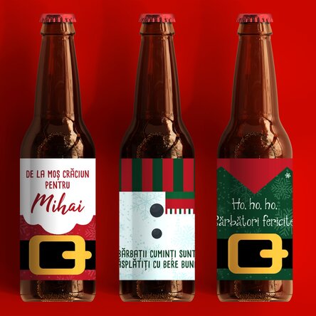 Set de 3 beri - Ho, ho, ho!