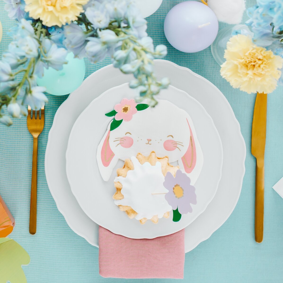 Set 20 de șervețele decorative - Bunny