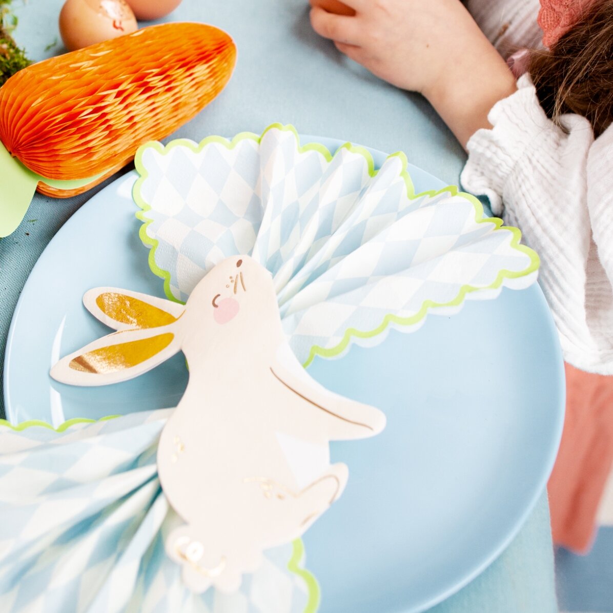 Set 20 de șervețele decorative - Iepuraș