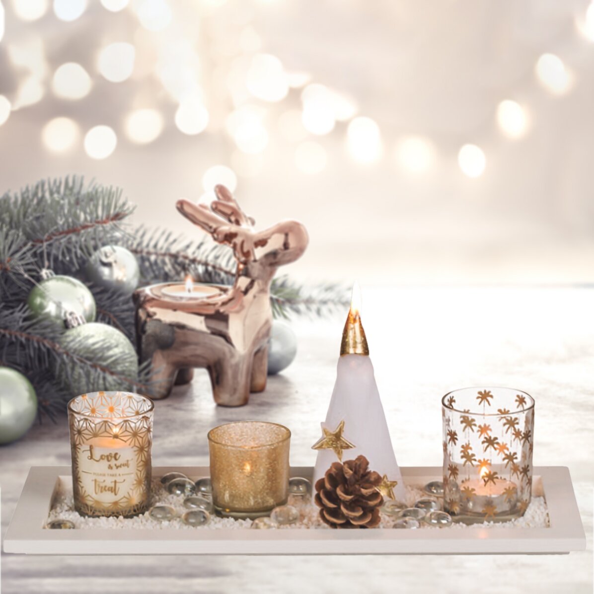 Set decorativ de Crăciun