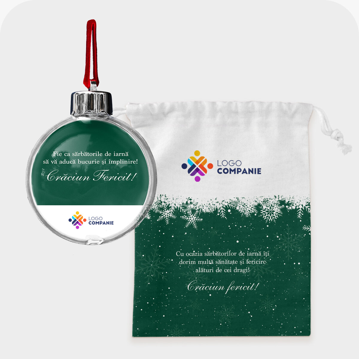 Set - Globul de Crăciun