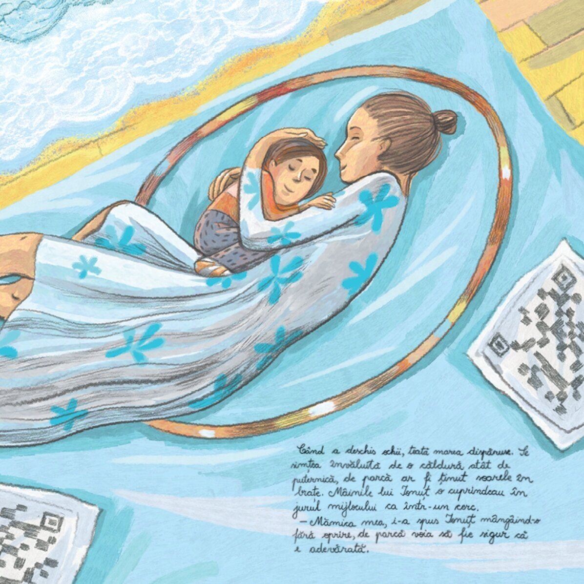 Set magnet 10x10 personalizat și cartea Celălalt cerc