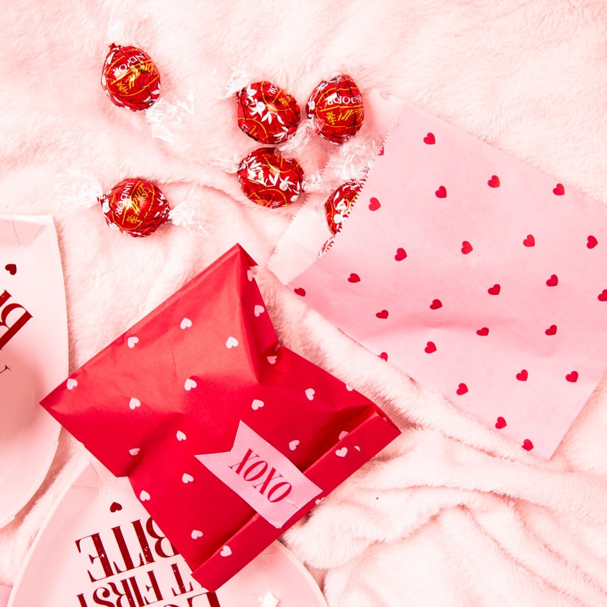 Set punguțe cadou - Love is in the air