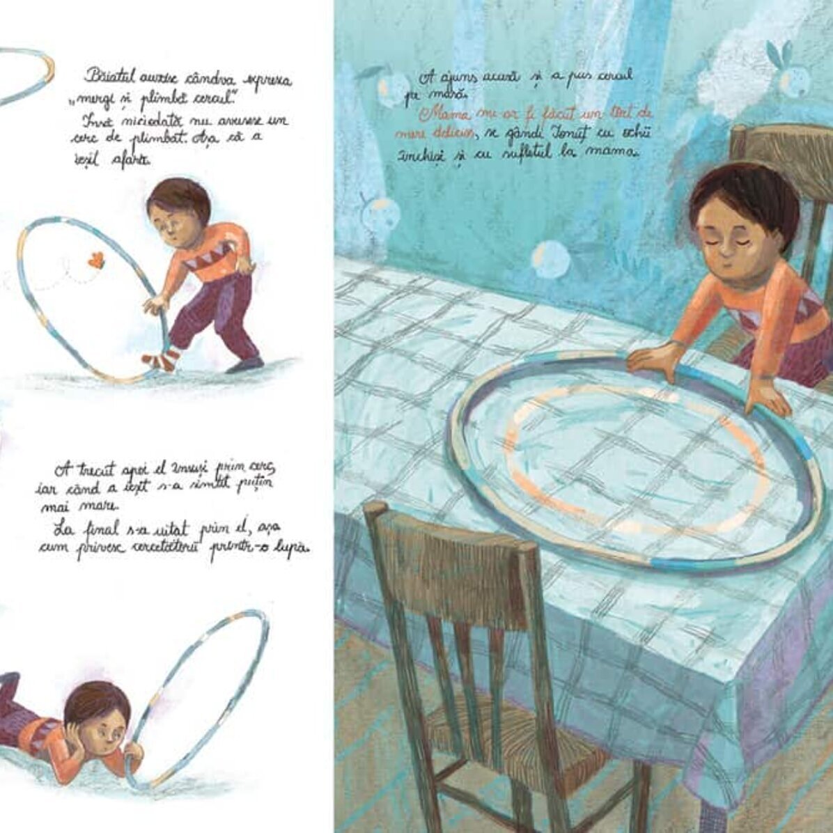 Set puzzle 28x19 cm și cartea Cercul