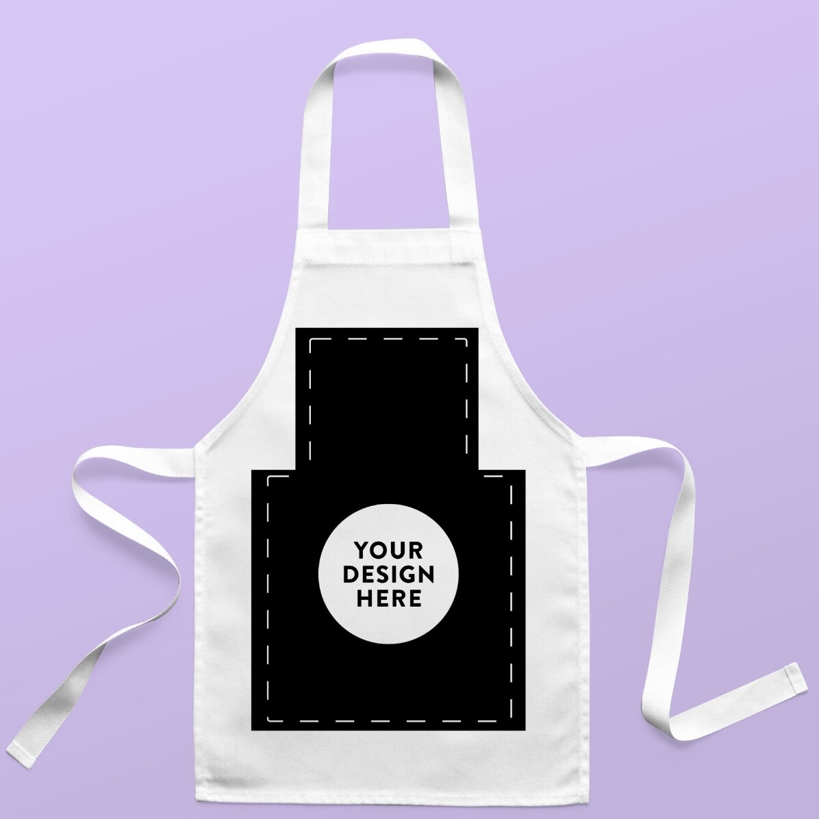 Șorț pentru copii personalizat cu grafica ta portret