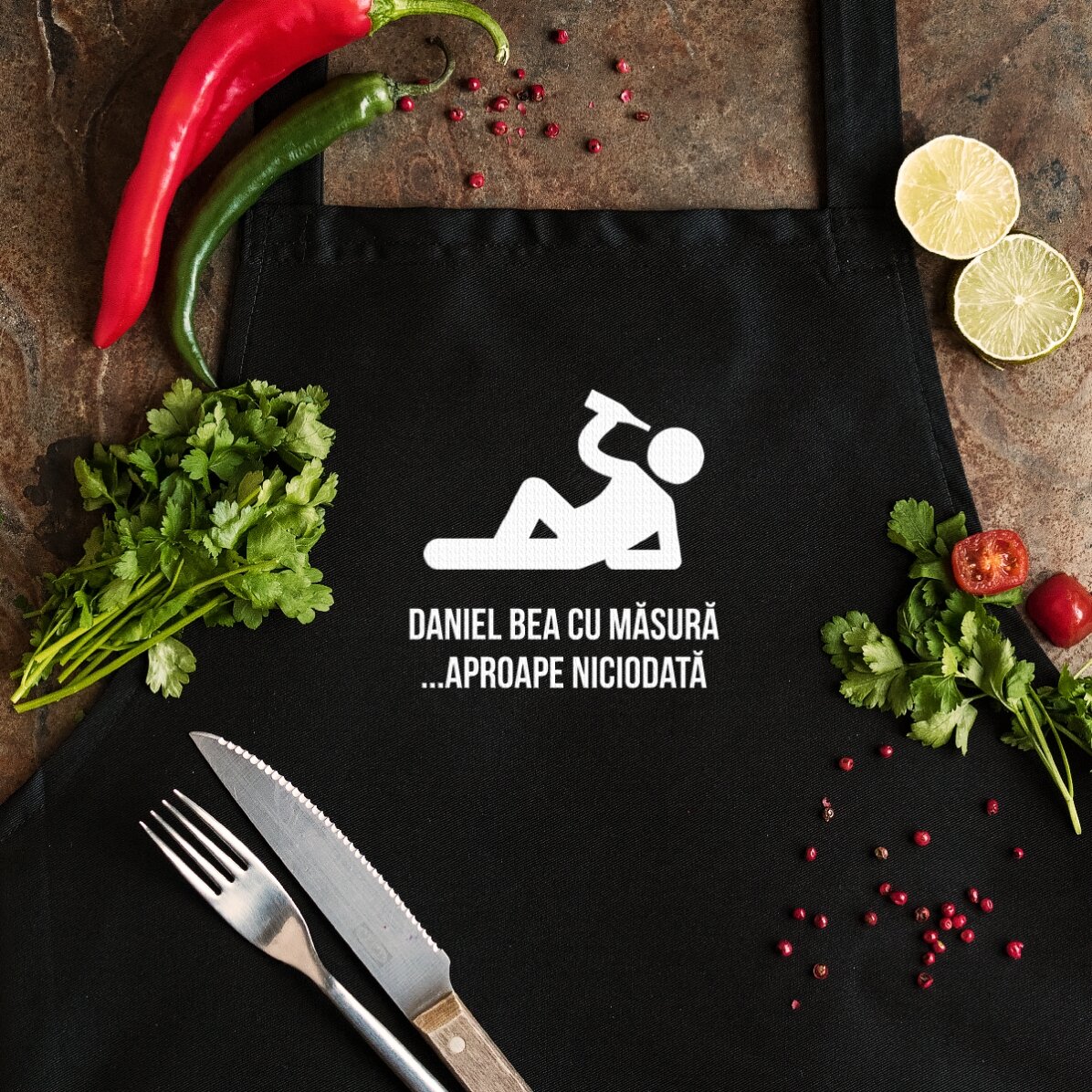 Șorț personalizat - Bețiv