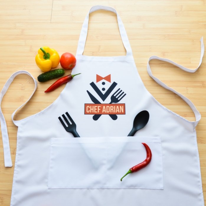 Șorț personalizat - Chef elegant