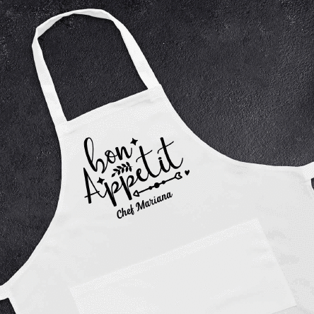 Șorț personalizat cu mesaj - Bon Apetit