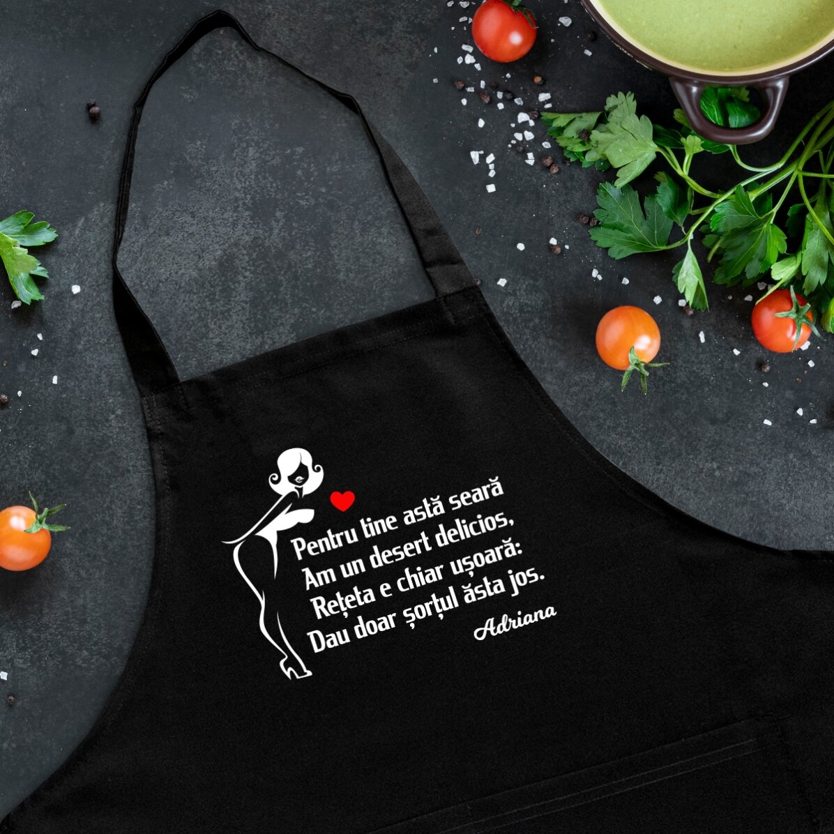 Șorț personalizat cu nume x Flick 