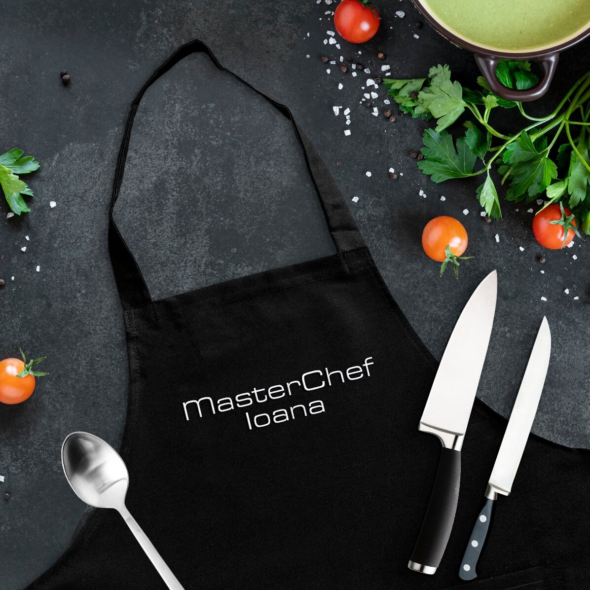 Șorț personalizat cu text - Premium MasterChef