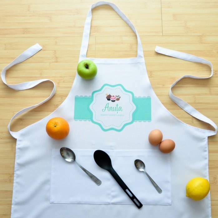 Șorț personalizat - Expertă în prăjituri