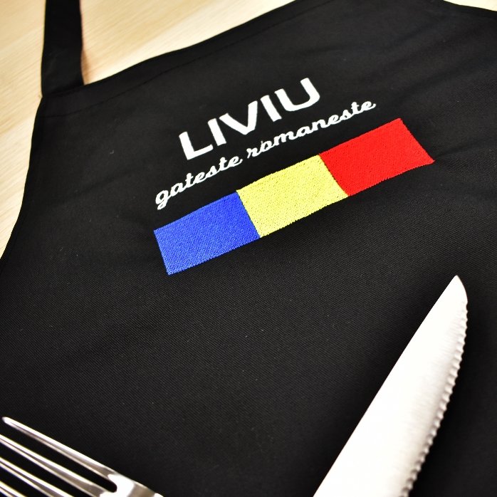 Șorț personalizat - Gătește românește