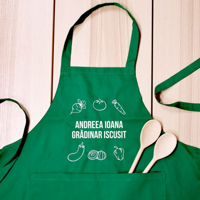 Șorț personalizat - Grădinar iscusit