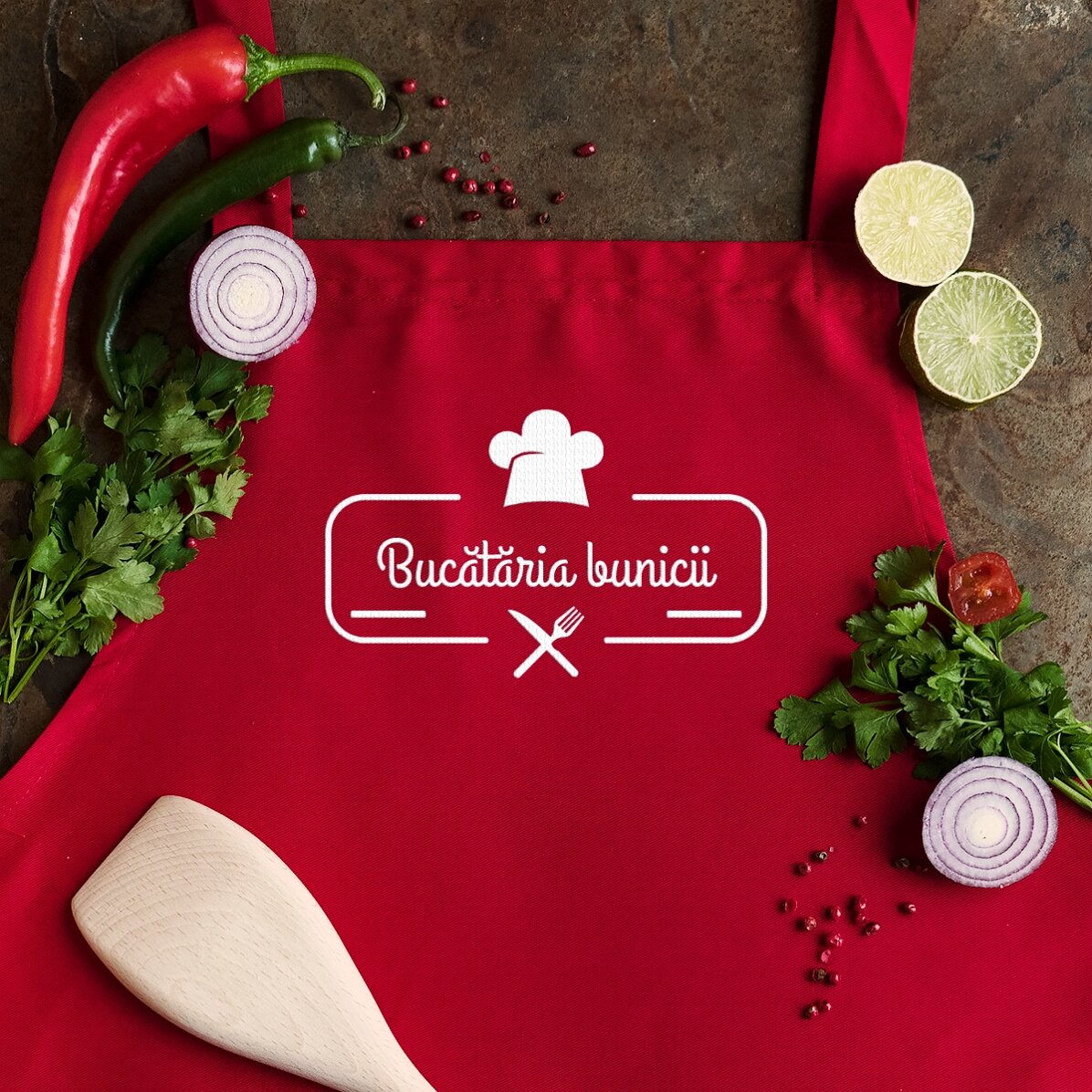 Șorț personalizat - Logo pentru bucătari