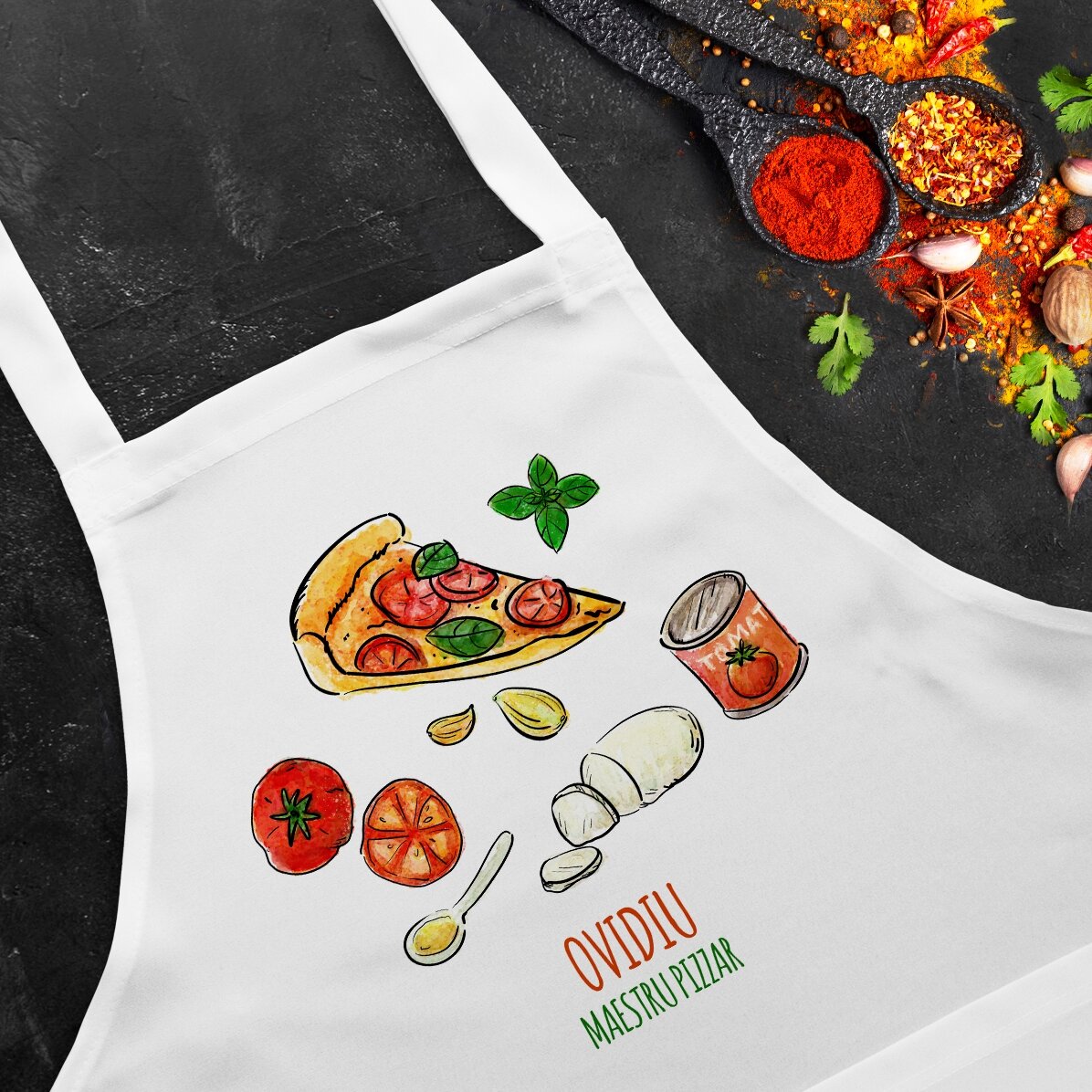 Șorț personalizat - Maestru Pizzar