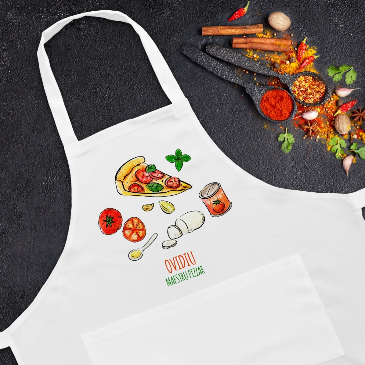 Șorț personalizat - Maestru Pizzar