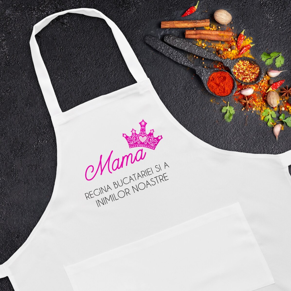 Șorț personalizat - Pentru mama