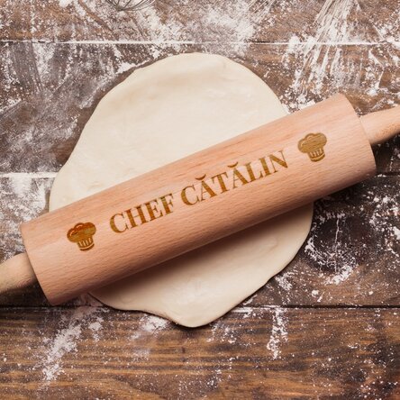 Sucitor de lemn personalizat - Chef