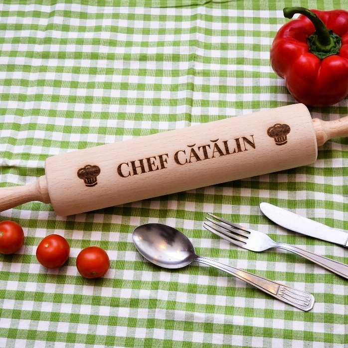 Sucitor de lemn personalizat - Chef