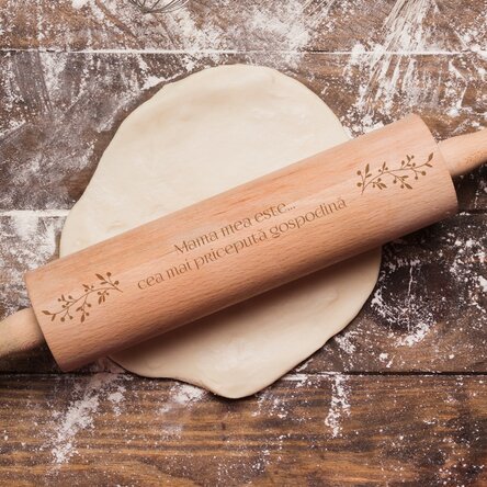 Sucitor de lemn personalizat - Gospodină