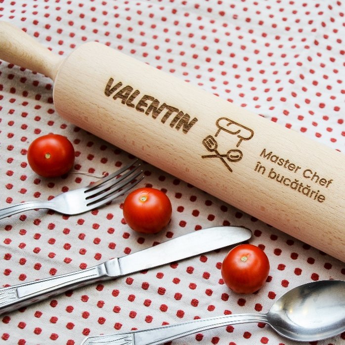 Sucitor de lemn personalizat - MasterChef în bucătărie