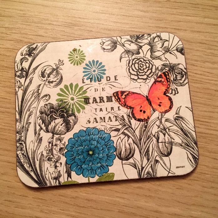 Suport pahar fluturași