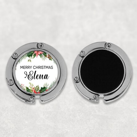 Suport geantă pentru masă personalizat cu mesaj - Christmas