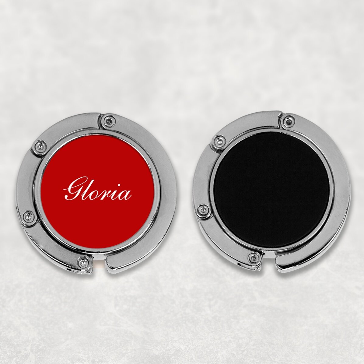 Suport geantă pentru masă personalizat cu nume