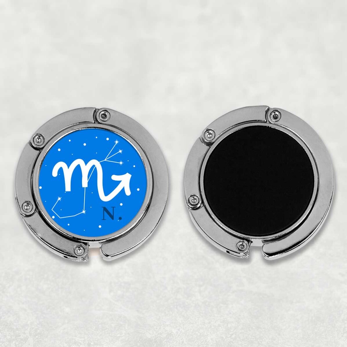 Suport geantă pentru masă personalizat cu text - Zodia Scorpion