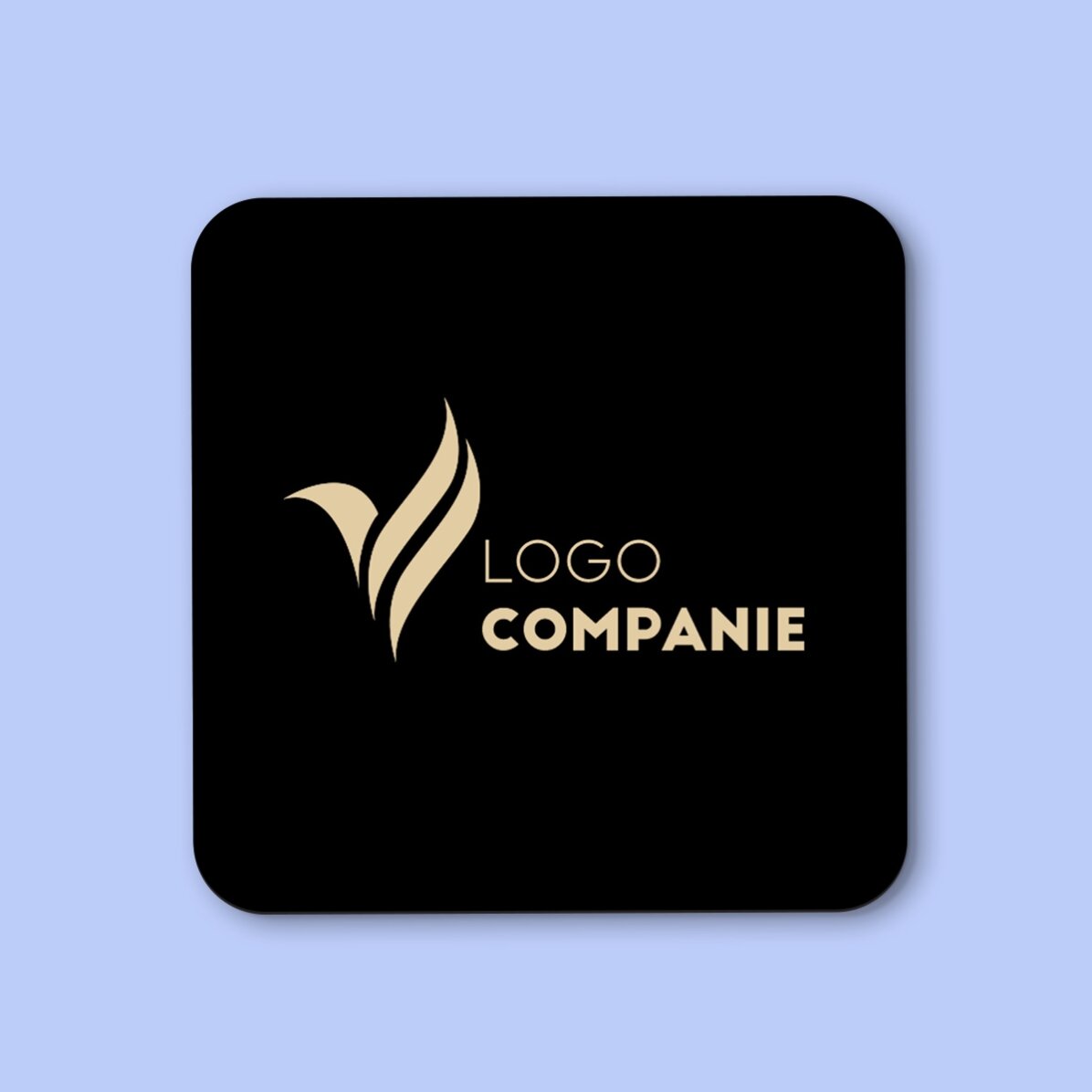 Suport pentru pahar personalizat cu logo