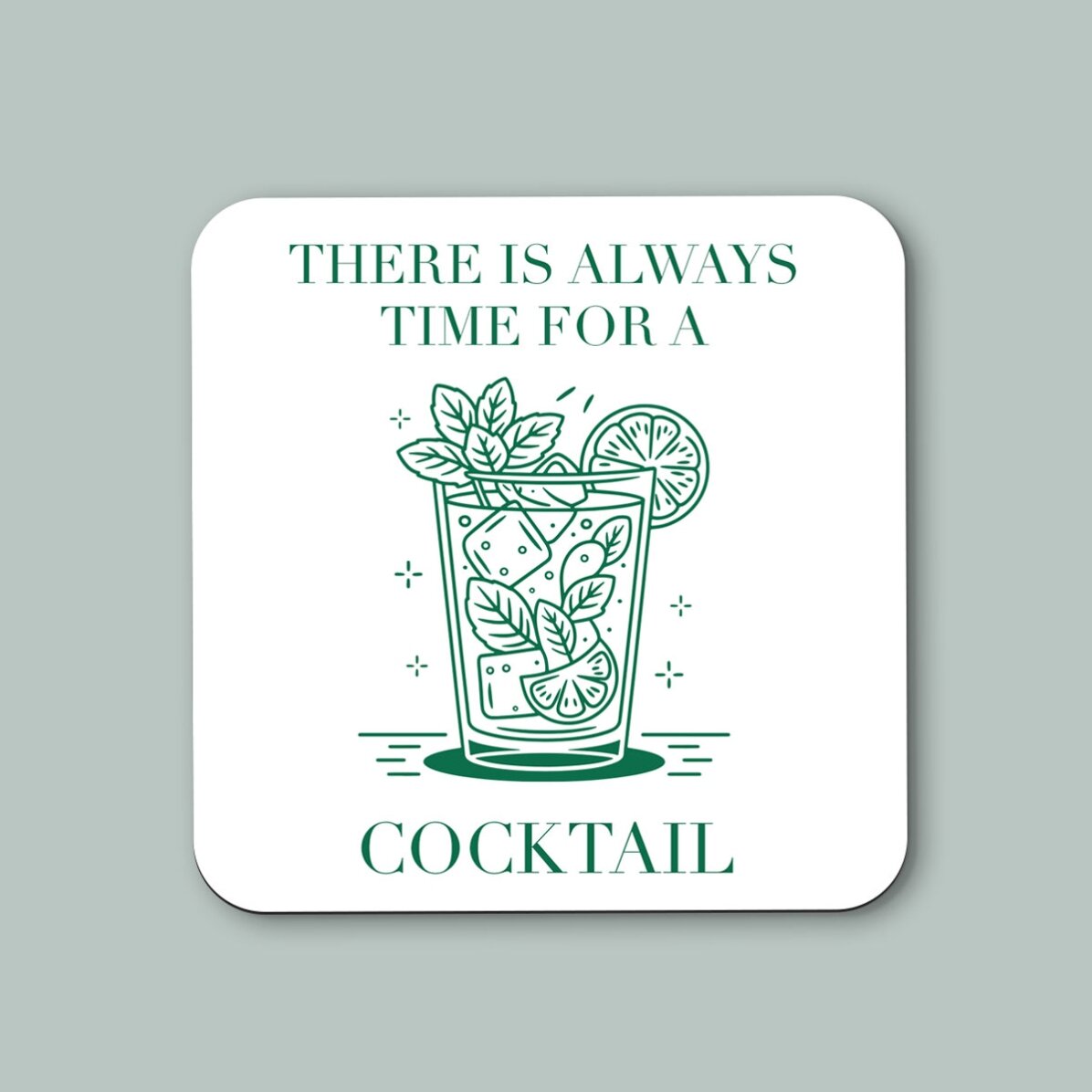 Suport pentru pahar personalizat cu text - Always