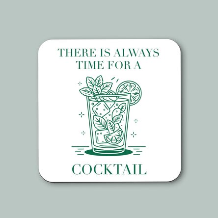 Suport pentru pahar personalizat cu text - Always